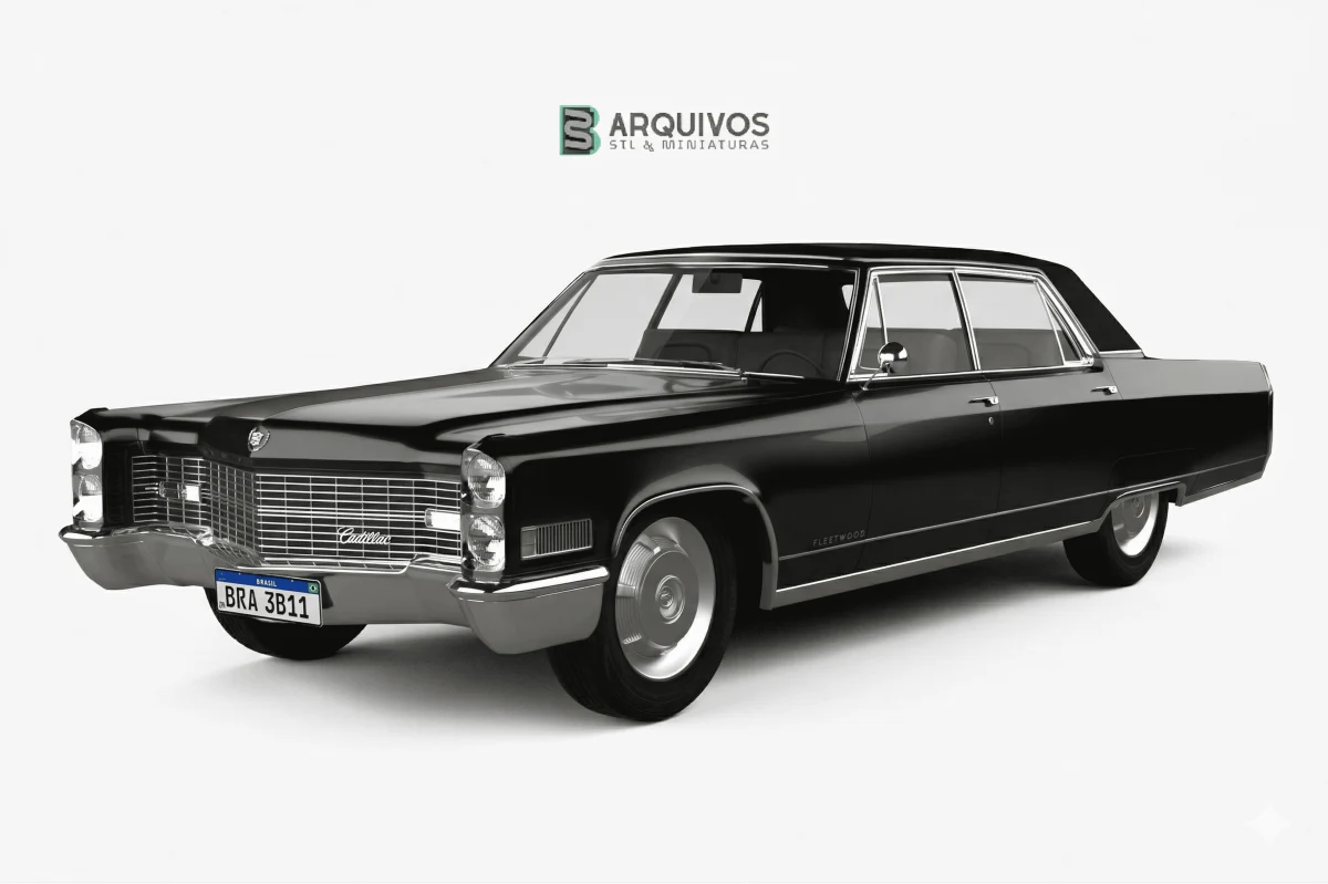 Modelo 3D STL - Cadillac Fleetwood Sixty Special Brougham 1966